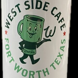 West Side Cafe Tumbler - White