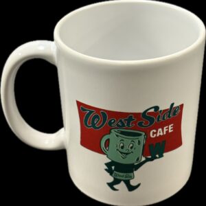 West Side Cafe Coffee Mug - Red